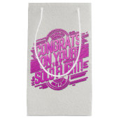 初単独飛行おめでとう スモールペーパーバッグ (正面)