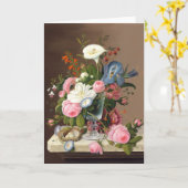 初夏の花, Severin Roesen カード (黄色い花)