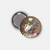 初夏の花， Severin Roesen マグネット (正面/裏面)