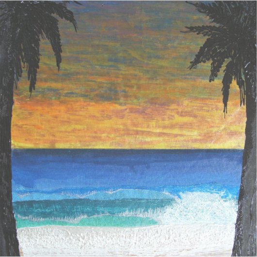 初夜明け シール (正面)