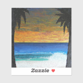 初夜明け シール