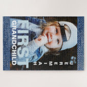 初孫の写真と名前 ジグソーパズル (横)