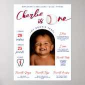 初年度の野球選手 ポスター (正面)