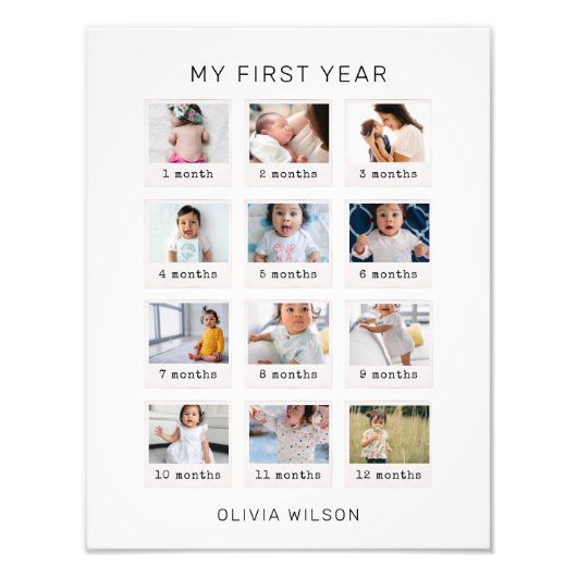 初年度 フォトプリント            (正面)