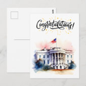 初当選おめでとうございます ポストカード (正面/裏面)