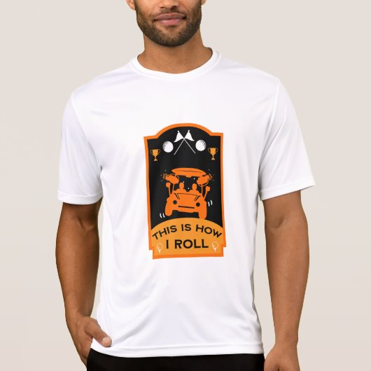 初心者おもしろい向けゴルフギフト Tシャツ (正面)