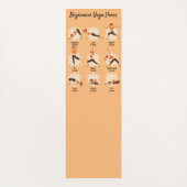 初心者から指導を受けるヨガ ヨガマット (裏面)