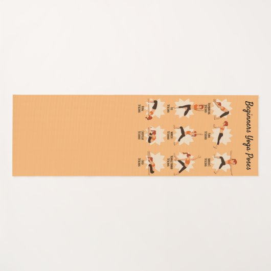 初心者から指導を受けるヨガ ヨガマット (正面(横))