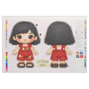 初心者のための子供用裁縫キット: カット&ソープラッシー ファブリック
