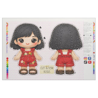 初心者のための子供用裁縫キット: カット&ソープラッシー ファブリック