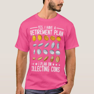 初心者のための退職プランコイン収集 Tシャツ
