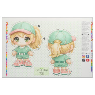 初心者の子供たちのためのカット&ソーぬいぐるみ作り ファブリック