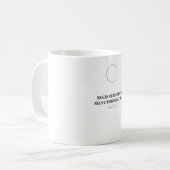 初心者の心 — 禅コーヒーマグ コーヒーマグカップ (正面左)
