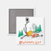 初心者の運 マグネット (正面/裏面)