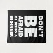 初心者を恐れてはいけない タペストリー (正面(横))