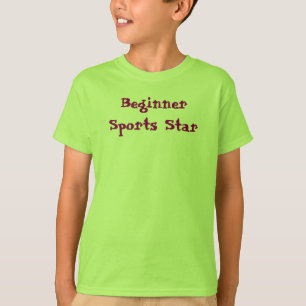 初心者スポーツスター Tシャツ