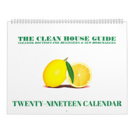 初心者向けハウスクリーニングルーチン2019 カレンダー