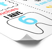 初応答者誕生日パーティマイルストーン ポスター (角)