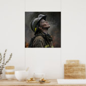 初応答者：消防士6 ポスター (キッチン)