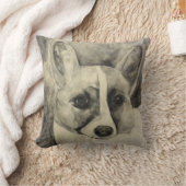 初恋のコーギーの枕 クッション (ブランケット)