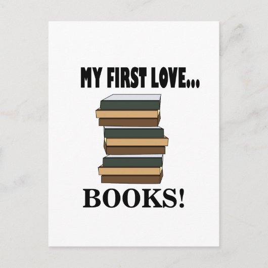 初恋の本 ポストカード (正面)