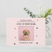 初恋は吠え声と共に Dog Valentine’s Day シーズンカード (スタンド正面)