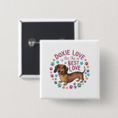 初恋は恋最高のの意 缶バッジ (正面&裏面)