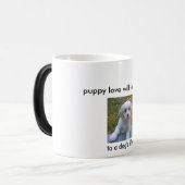 初恋は犬の生命に…導きます! モーフィングマグカップ (正面左)