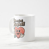 初恋は誤字から | タイポだらけのデジタルラブ コーヒーマグカップ (正面左)