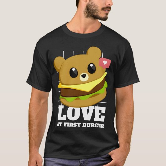 初恋バーガーの友達 Tシャツ (正面)