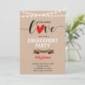 初恋来婚約 招待状 (スタンド正面)