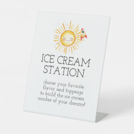 初旅のまわりに日 台座サイン