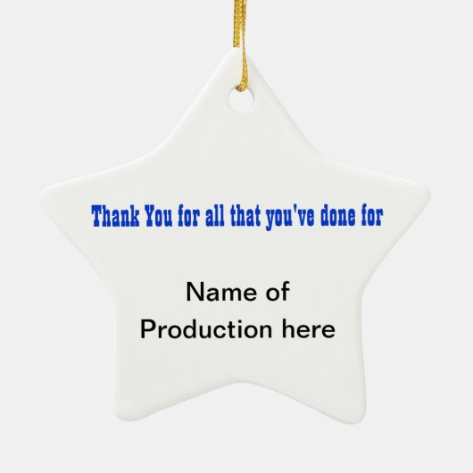 初日のギフトのオーナメント セラミックオーナメント (裏面)