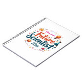 初日のサイン,編集可能な小学校,チャックボード ノートブック (左側)