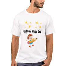初日のワクワクのみ | 学校再開Tシャツ