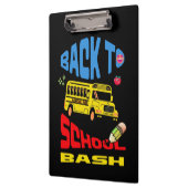 初日の学校新学期 クリップボード (左)