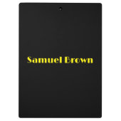 初日の学校新学期 クリップボード (裏面)