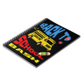 初日の学校新学期 ノートブック (左側)