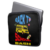 初日の学校新学期 ラップトップスリーブ (正面左)