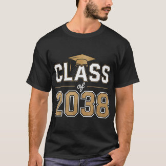 初日は2038年のクラスが成長 Tシャツ