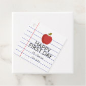 初日新学期先生Cookieメッセージカード フェイバータグ (インサイチュ)