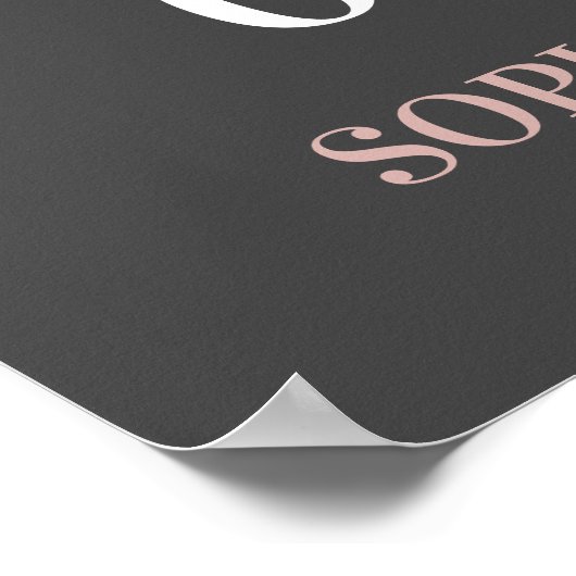 初日最高のYes日結婚の日付の記号 ポスター (角)