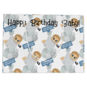 初日誕生日 ラージペーパーバッグ (裏面)