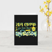 初日3年生の先生 レモン教室  新学期へ カード (黄色い花)