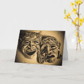 初日 カード (黄色い花)