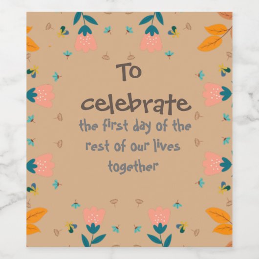 初日 ワインラベル (シングルラベル)