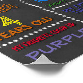 初日/新学期ポスター ポスター (角)