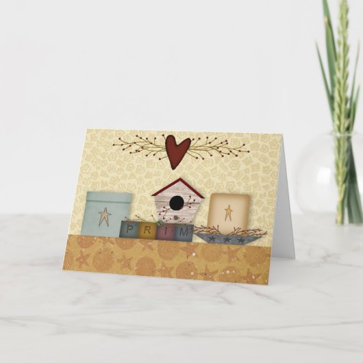 初期のなコレクションのバースデー・カード カード (正面)