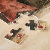 初期のなジンジャーブレッド及びシナモンのバスケットのパズル ジグソーパズル (側面)