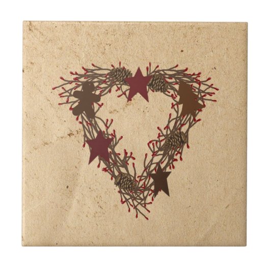 初期のな休日のリースのタイル タイル (正面)